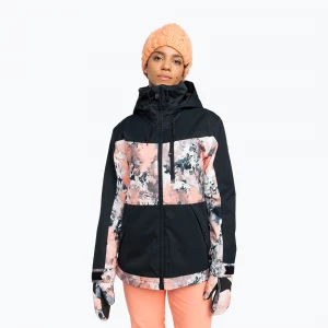 Obrázek produktu Dámská snowboardová bunda ROXY Presence Parka peach pink dreamy picture Černá