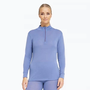 Obrázek produktu Dámská termo mikina Dovre Wool Zip blue