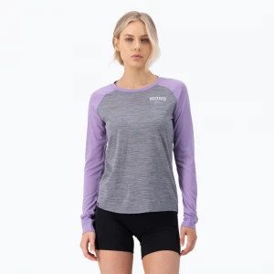 Obrázek produktu Dámská termoakční mikina Mons Royale Icon Raglan grey heather / lupin