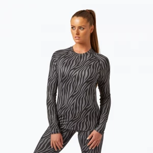 Obrázek produktu Dámská termoakční mikina Surfanic Cozy Limited Edition Crew Neck black zebra