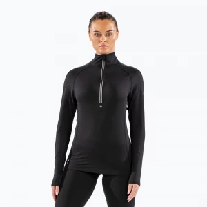 Obrázek produktu Dámská termoakční mikina Surfanic Cozy Zip Neck black