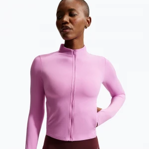 Obrázek produktu Dámská tréninková mikina Nike Zenvy Dri-Fit Full Zip light magenta / white Růžová