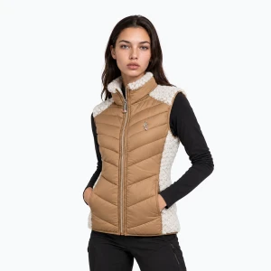 Obrázek produktu Dámská vesta Aulp Corda Hybrid taupe 1 Béžová