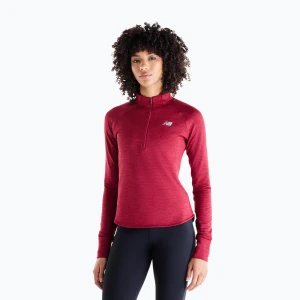 Obrázek produktu Dámské běžecké Longsleeve New Balance Athletics Heat Grid 1 / 2 Zip podium red