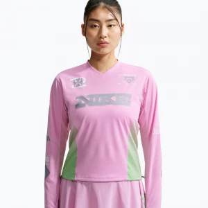 Obrázek produktu Dámské běžecké Longsleeve Nike Swift Jersey Top pink rise / illusion green