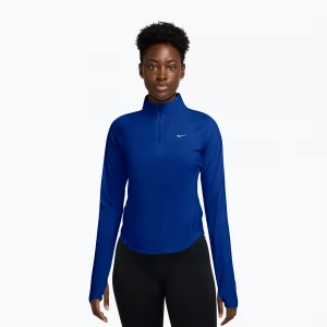 Obrázek produktu Dámské běžecké Longsleeve Nike Tempo Swoosh Run Dri-Fit 1 / 4-Zip old royal / pink rise Modrá
