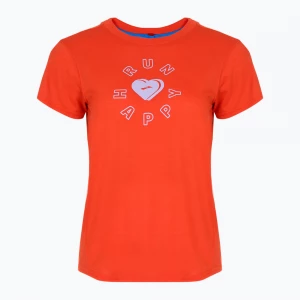 Obrázek produktu Dámské běžecké tričko Brooks Distance Graphic jamberry / love run Červená