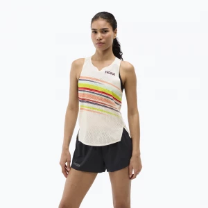 Obrázek produktu Dámské běžecké tričko HOKA Race Day Singlet alabaster flare Béžová