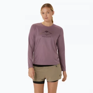 Obrázek produktu Dámské běžecké tričko longsleeve ASICS Fujitrail Logo dusty mauve fialová