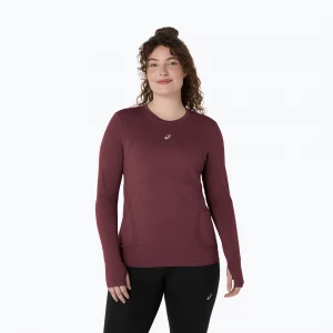 Obrázek produktu Dámské běžecké tričko Longsleeve ASICS Road Seamless LS dark currant / port royal vínová