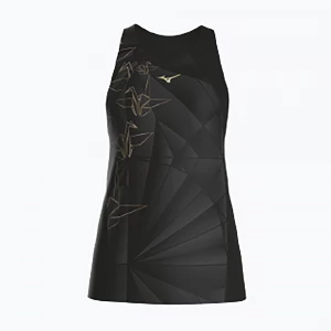 Obrázek produktu Dámské běžecké tričko Mizuno Active DryAeroFlow Graphic Tank Top tan Černá