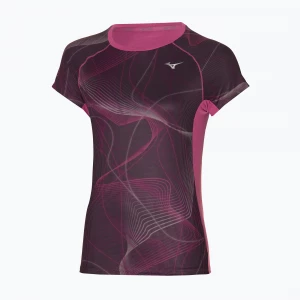 Obrázek produktu Dámské běžecké tričko Mizuno Aero Tee gape wine Růžová