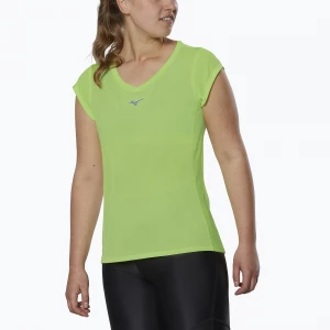 Obrázek produktu Dámské běžecké tričko Mizuno Aero Tee neolime Zelená