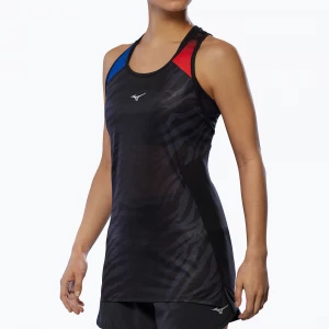 Obrázek produktu Dámské běžecké tričko Mizuno DryAeroFlow Graphic Tank oni red