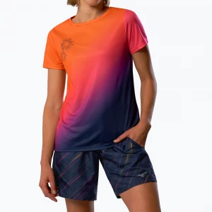 Obrázek produktu Dámské běžecké tričko Mizuno Summer Pack QD Tee yuuyake oranžová