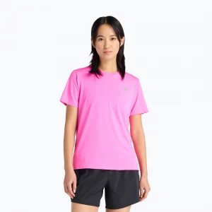 Obrázek produktu Dámské běžecké tričko New Balance Essentials pink heat