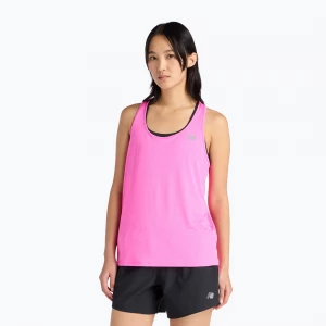 Obrázek produktu Dámské běžecké tričko New Balance Sport Essentials Tank pink heat