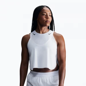 Obrázek produktu Dámské běžecké tričko Nike AeroSwift Dri-Fit ADV Cropped Tank Top off white / black