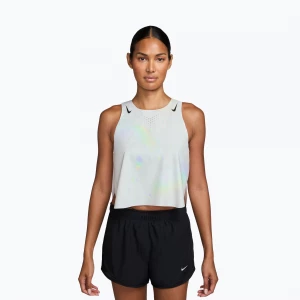 Obrázek produktu Dámské běžecké tričko Nike AeroSwift Dri-Fit ADV Cropped Tank Top off white / black