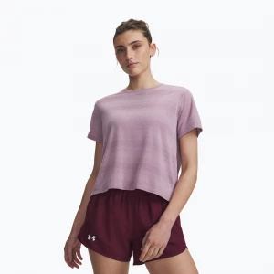 Obrázek produktu Dámské běžecké tričko Under Armour Velociti SS mauve pink / reflective