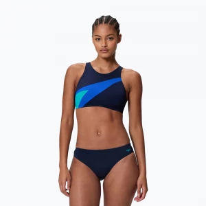 Obrázek produktu Dámské dvoudílné plavky Speedo Hyperboom Butterfly Back peacoat / deep sapphire Námořnická modř