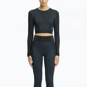 Obrázek produktu Dámské fitness tričko longsleeve Reebok RBK Lab Seamless Crop black