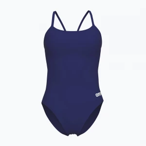 Obrázek produktu Dámské jednodílné plavky arena Lace Back Solid navy / white Námořnická modř