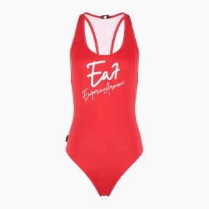 Obrázek produktu Dámské jednodílné plavky EA7 Emporio Armani Maxi Logo One Piece racing red