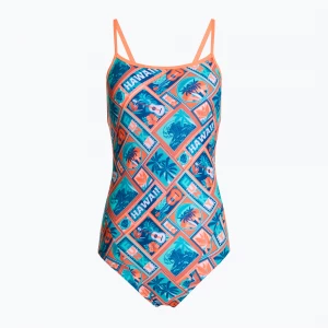 Obrázek produktu Dámské jednodílné plavky Funkita One Piece tiki tango Modrá