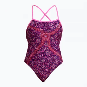 Obrázek produktu Dámské jednodílné plavky Funkita Strapped In One Piece walk together fialová