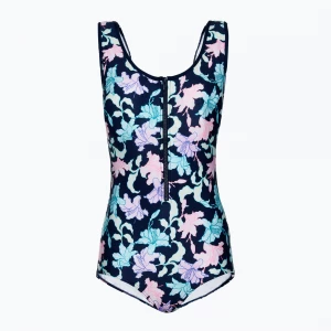 Obrázek produktu Dámské jednodílné plavky Funkita Zip Front One Piece fast flow Námořnická modř