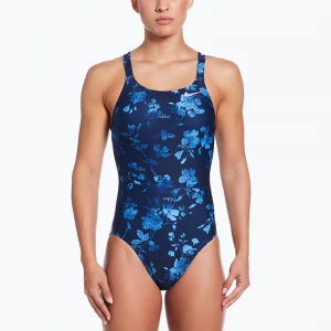 Obrázek produktu Dámské jednodílné plavky Nike Hydrastrong Fastback midnight navy Námořnická modř