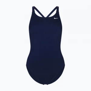 Obrázek produktu Dámské jednodílné plavky Nike Hydrastrong Solid navy blue NESSA001-440 Námořnická modř