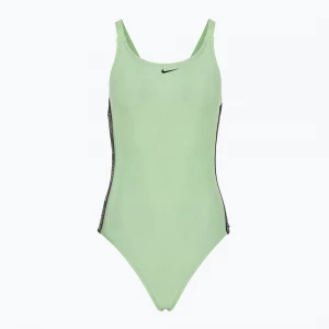 Obrázek produktu Dámské jednodílné plavky Nike Logo Tape Fastback vapor green