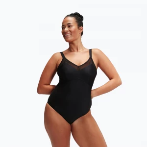 Obrázek produktu Dámské jednodílné plavky peedo Shaping Mesh Detail One Piece black Speedo
