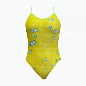 Obrázek produktu Dámské jednodílné plavky RAS Fluid Race Back yellow