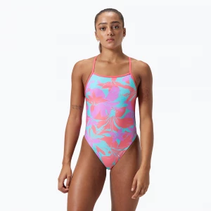 Obrázek produktu Dámské jednodílné plavky Speedo Allover Digital Vback kaluna floral / arctic glass Růžová