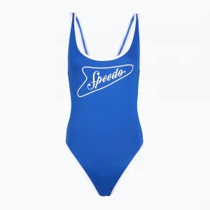 Obrázek produktu Dámské jednodílné plavky Speedo Solid Bound Scoop Turkish Sea / Bright White Modrá