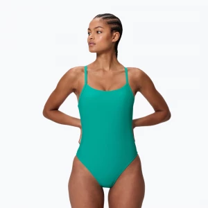 Obrázek produktu Dámské jednodílné plavky Speedo Solid Racerback peacock teal / peacoat Zelená