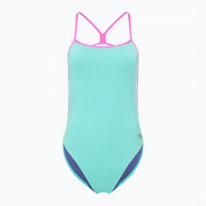 Obrázek produktu Dámské jednodílné plavky Speedo Solid Vback arctic glass Modrá