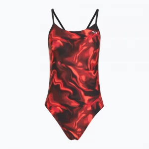 Obrázek produktu Dámské jednodílné plavky TYR Durafast Elite Waveform Cutoutfit red
