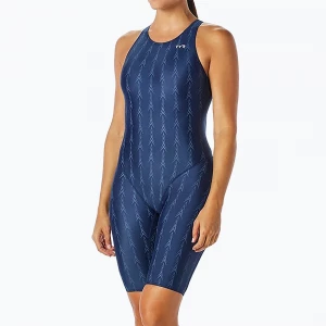 Obrázek produktu Dámské jednodílné plavky TYR Fusion 2 Aerofit Shortjohn navy Námořnická modř