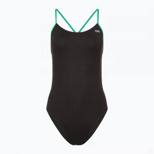 Obrázek produktu Dámské jednodílné plavky TYR Hexa Cutoutfit black / green