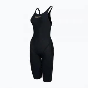 Obrázek produktu Dámské jednodílné plavky ZONE3 FINA Approved Performance Gold Kneeskin black / gold