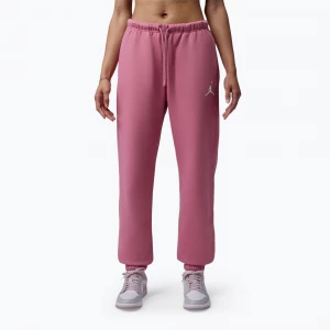Obrázek produktu Dámské kalhoty Jordan Fleece desert berry / white Růžová
