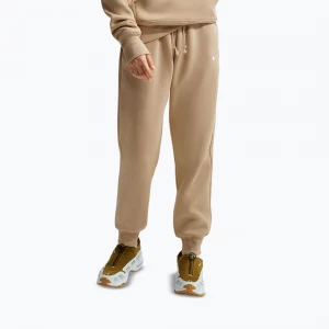 Obrázek produktu Dámské kalhoty Nike Sportswear Phoenix Fleece Mid-Rise linen / sail Béžová