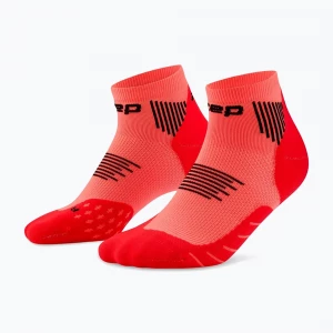 Obrázek produktu Dámské kompresní ponožky CEP Run Low Cut 5.0 neon coral Červená