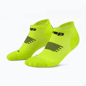 Obrázek produktu Dámské kompresní ponožky CEP Run No Show 5.0 lime / black Žlutá