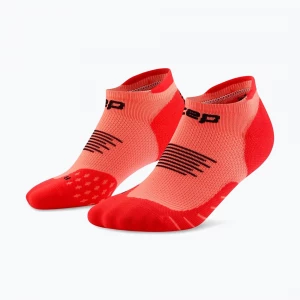 Obrázek produktu Dámské kompresní ponožky CEP Run No Show 5.0 neon coral oranžová