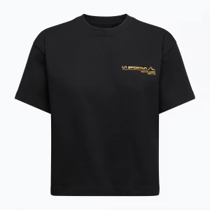 Obrázek produktu Dámské lezecké tričko La Sportiva Since 1928 Crop black / yellow